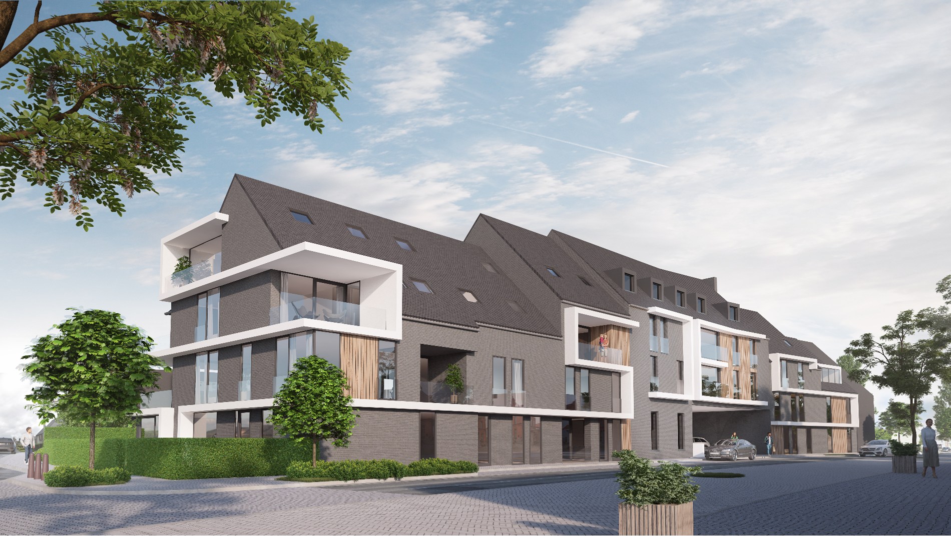 Kwalitatief 2-slaapkamerappartement op de tweede verdieping in Residentie Soetkin 