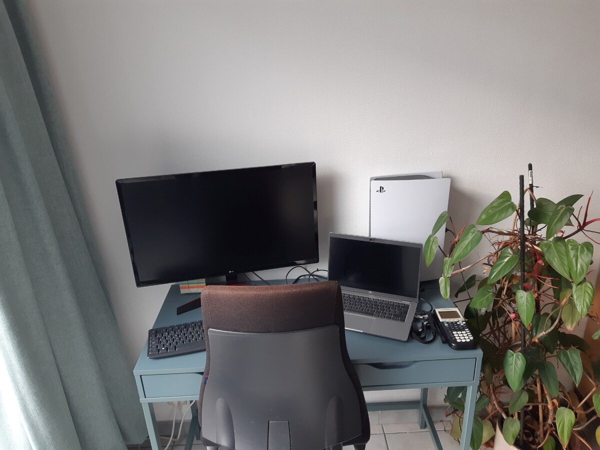 Aangenaam 1-slp-appartement met ruim terras. 