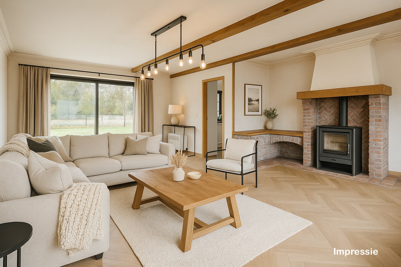 Te renoveren gezinswoning met 4 slpk. op een royaal perceel van 36a 75ca te Balen-Hulsen 