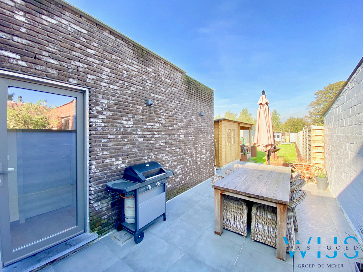 Instapklare HOB met zeer aangename tuin te Evergem ! 