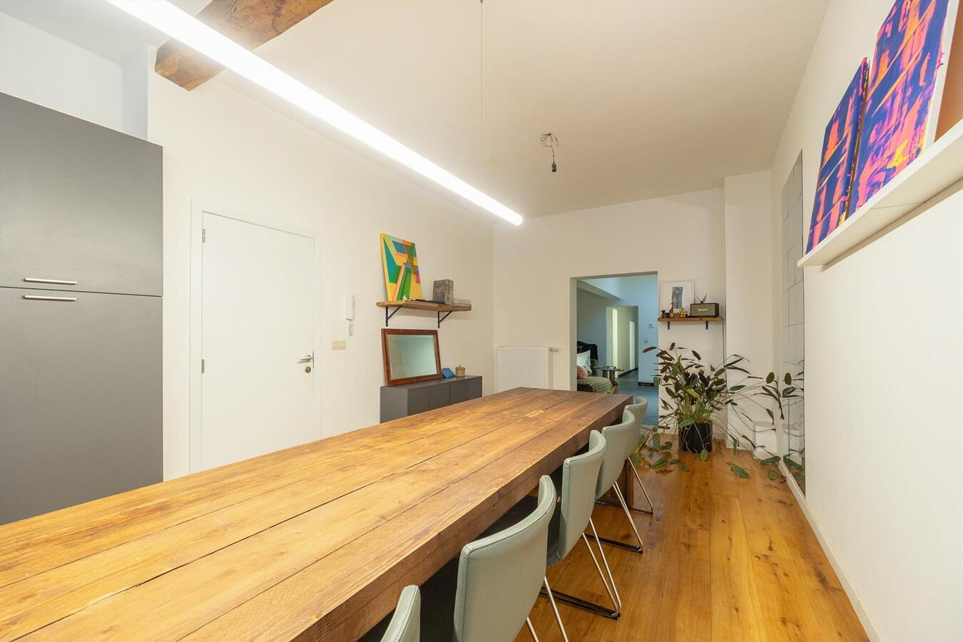 Gerenoveerd gelijkvloers appartement met stadstuin! 