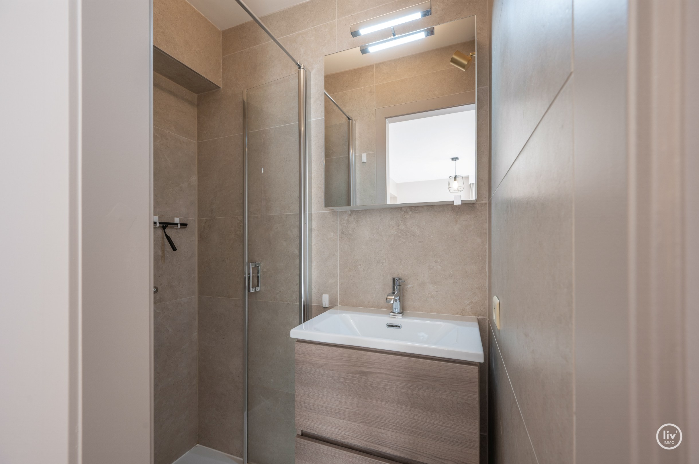 Appartement spacieux et agréable avec 2 chambres à coucher au centre de Knokke 