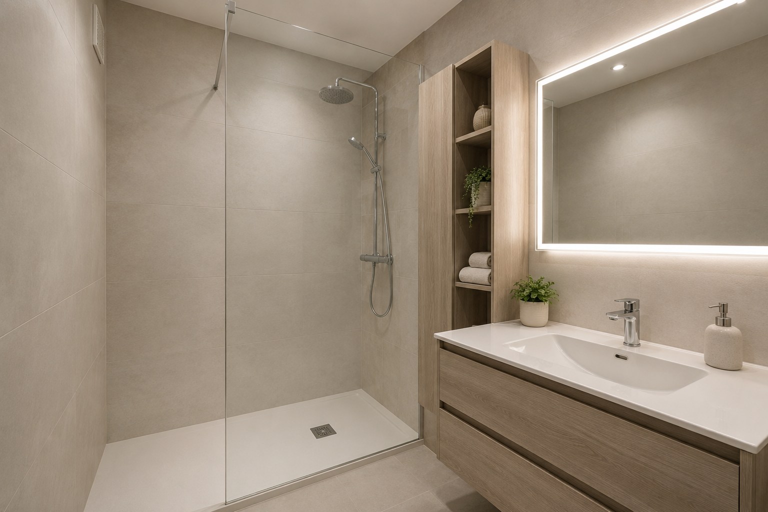 Op te frissen 2-slaapkamerappartement (73m²) te Koksijde Sint-Idesbald. 
