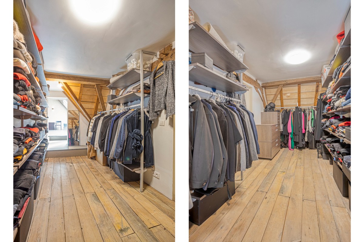 Dressing bij de master bedroom