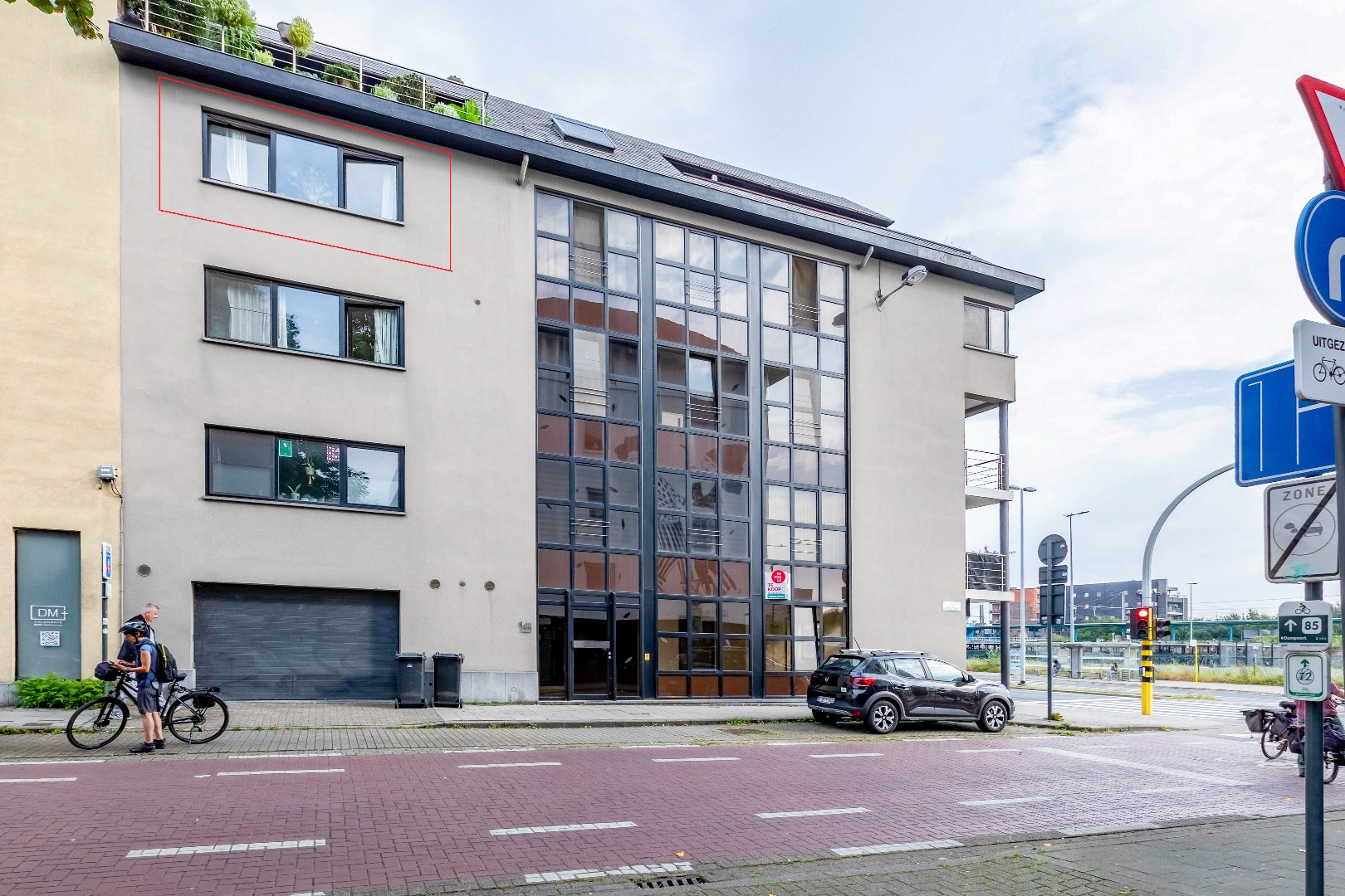 Ruim 1-slaapkamer appartement nabij Spaanskasteelplein 