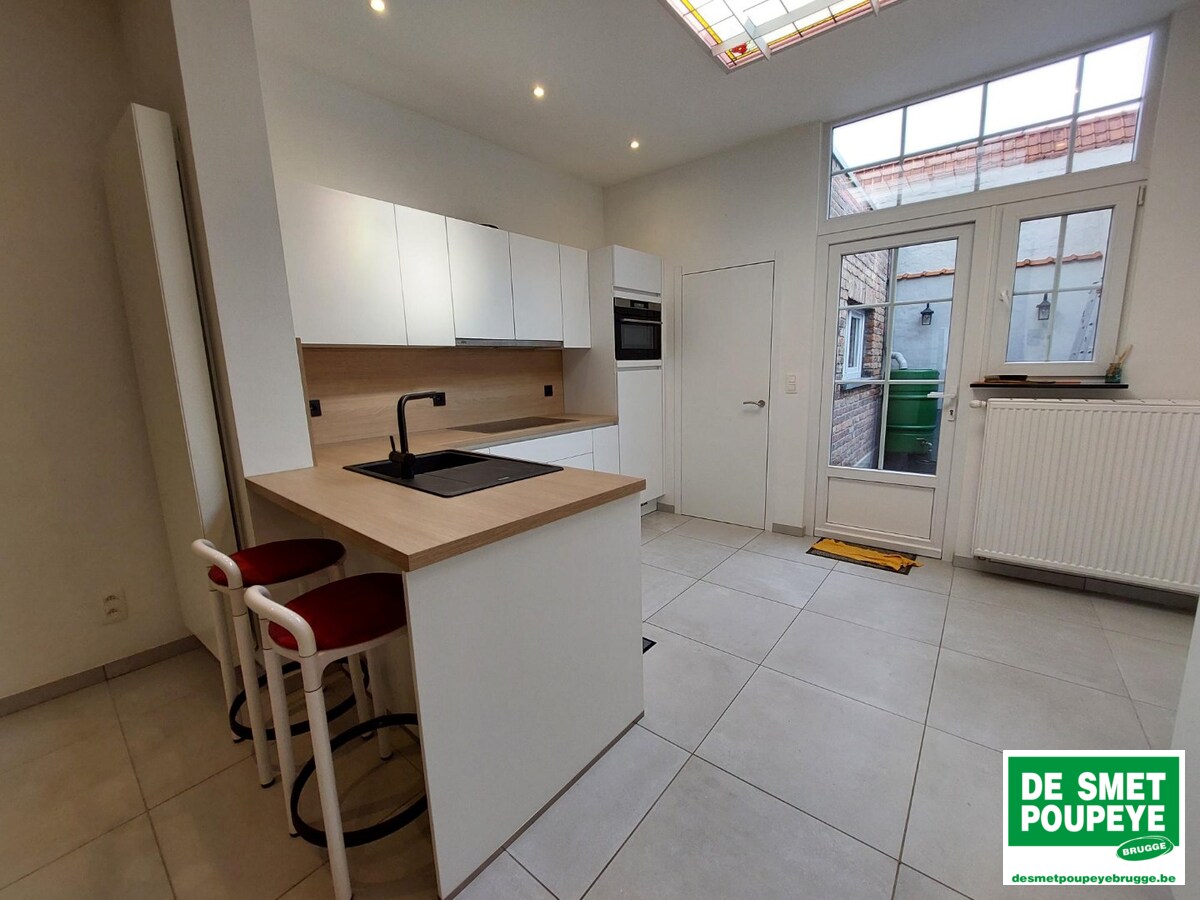Gerenoveerde typisch Brugse woning 