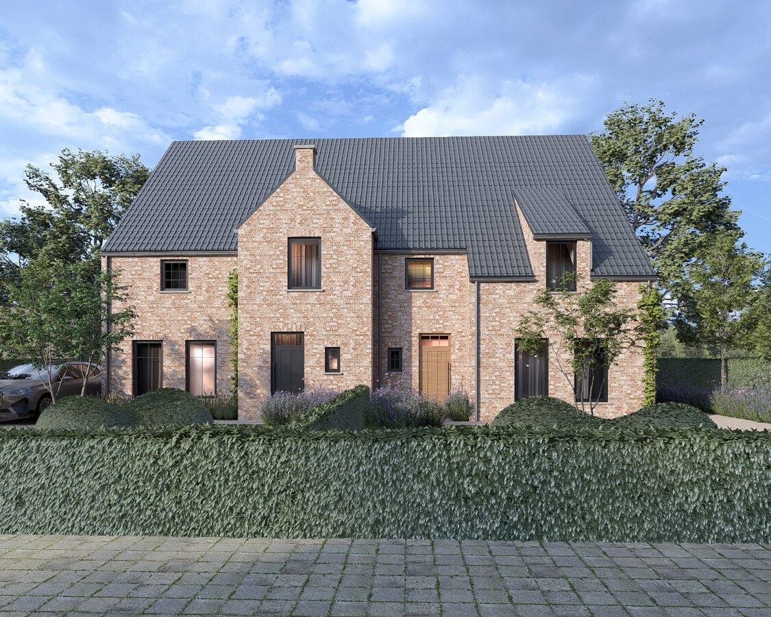 BEN-nieuwbouwwoning (CASCO) op een perceel van 04a70ca op een rustige locatie te Neeroeteren! 