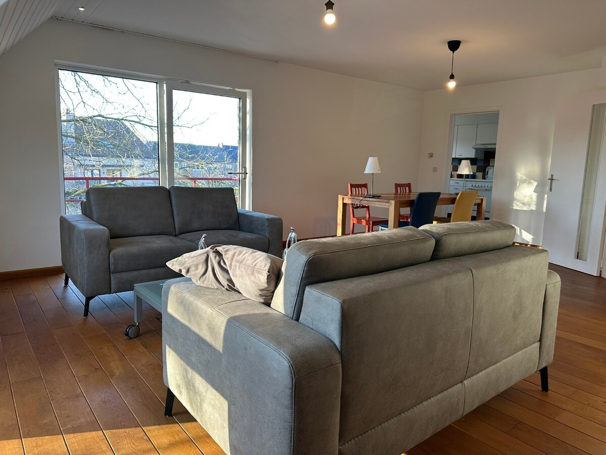 Verzorgd appartement met 2 slaapkamers 