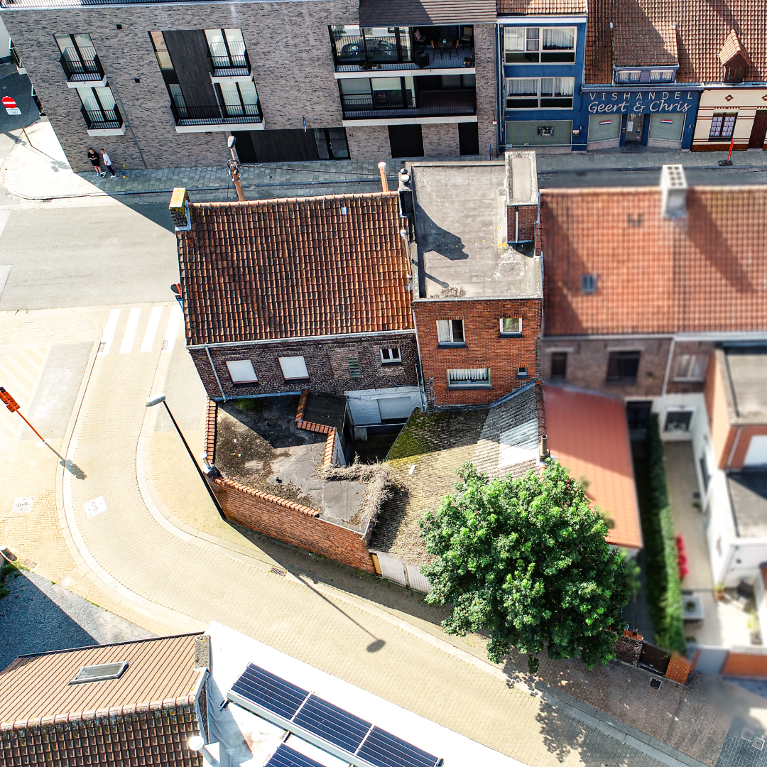 Renovatiepand / herop te bouwen pand op toplocatie centrum Maldegem 