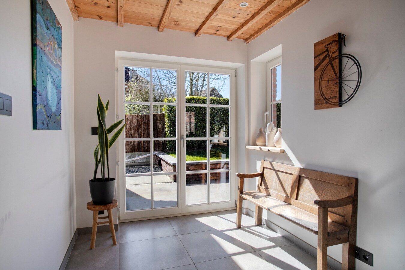 Prachtige fermette met zonnige tuin te Maarkedal 