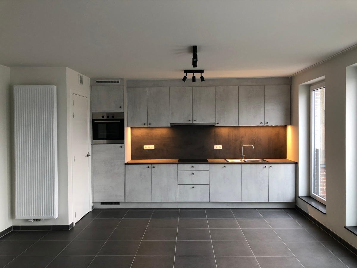 Nieuwbouw 2-slpk-appartement met terras te Asper 