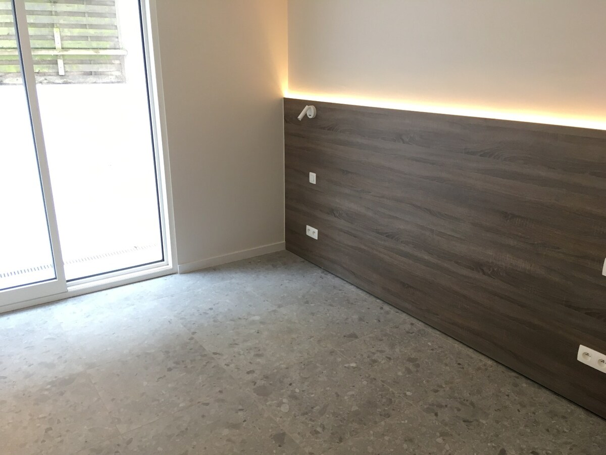 Appartement rénové au rez-de-chaussée avec vue sur mer à Koksijde 