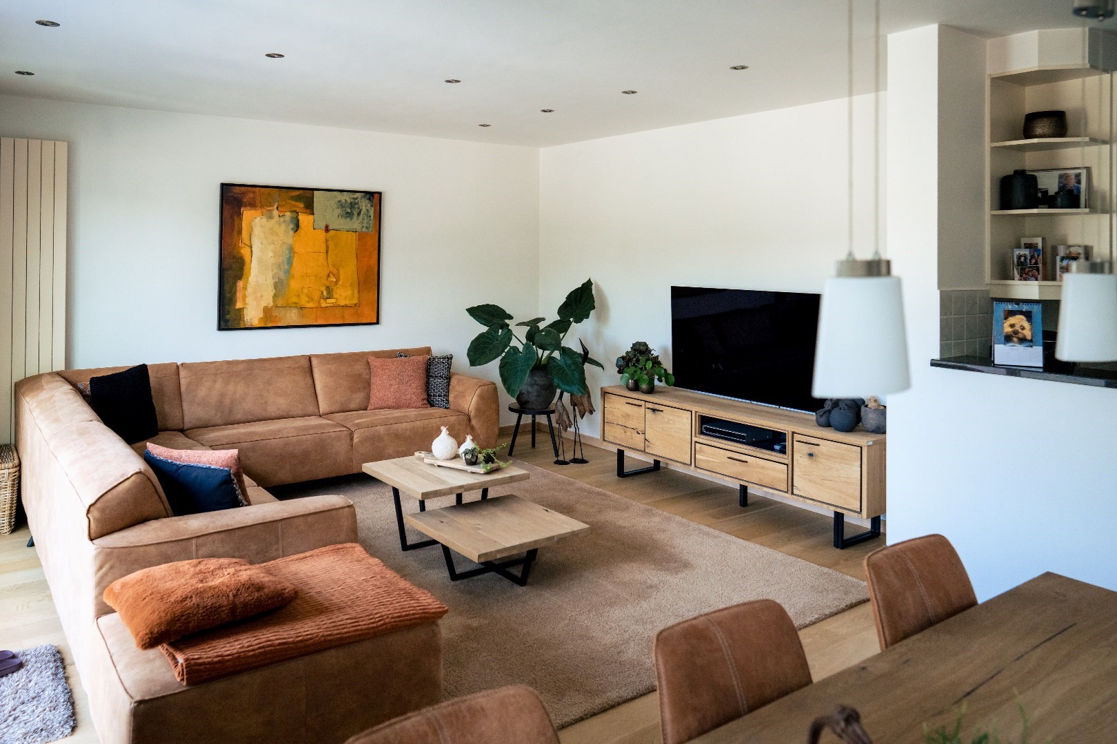 Ruim duplex appartement (203m²) met 4 slpks en garage te Kaprijke 