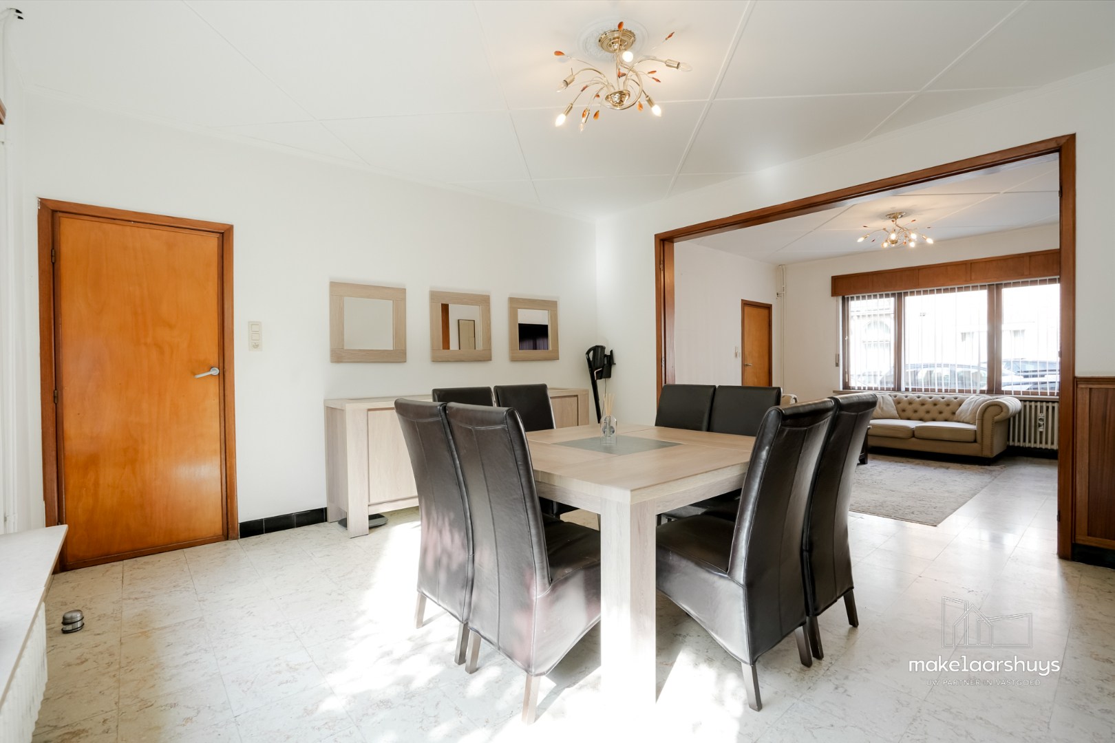 Ruime rijwoning met 3 slp. en tuin 