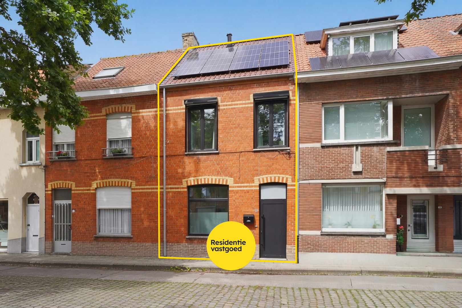 Energiezuinige gezinswoning nabij de Brugse binnenstad 