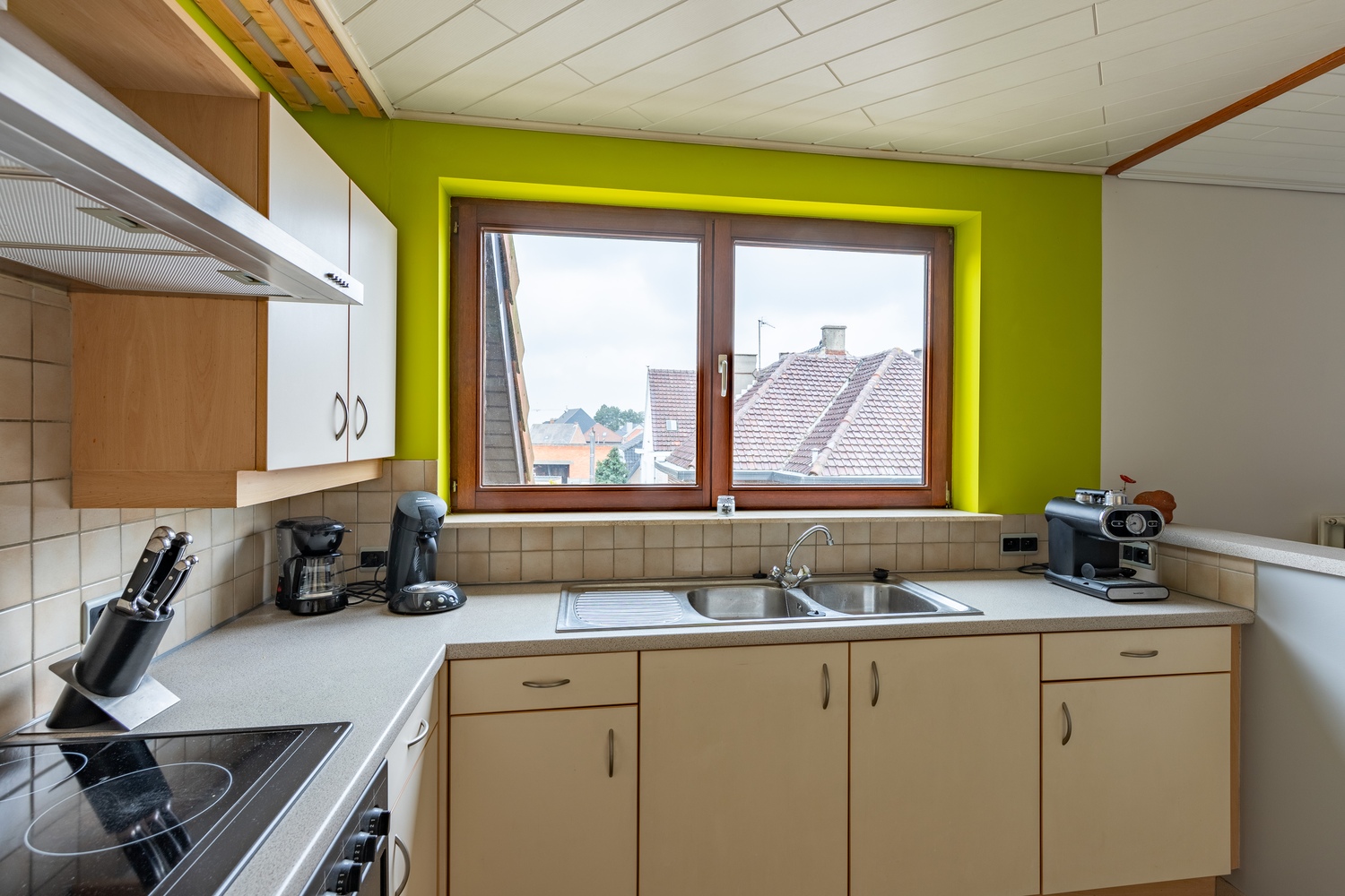 Duplex van 90m², 3 slaapkamers en garage, hartje Herzele 