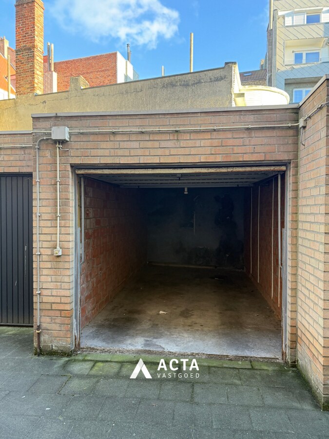 Te koop garage box - Oostende