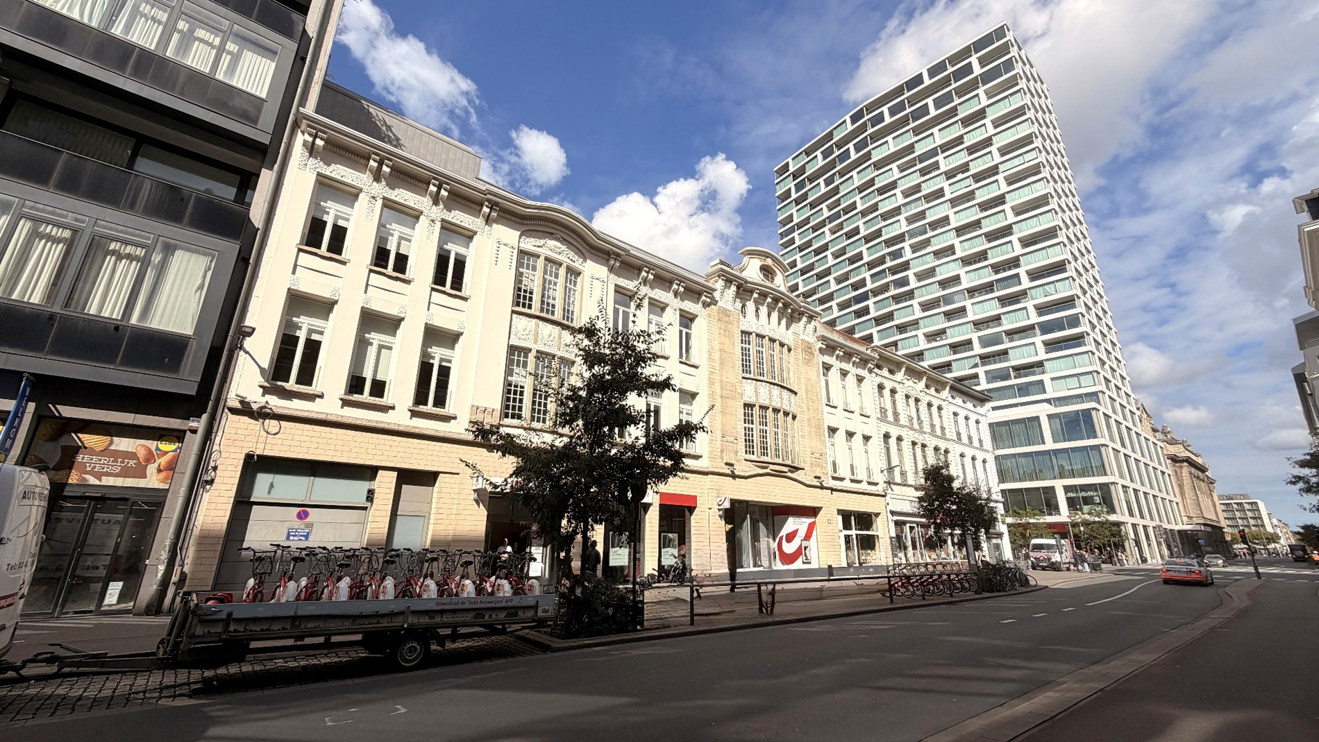 Kantoren te huur vlakbij het station Antwerpen-Centraal