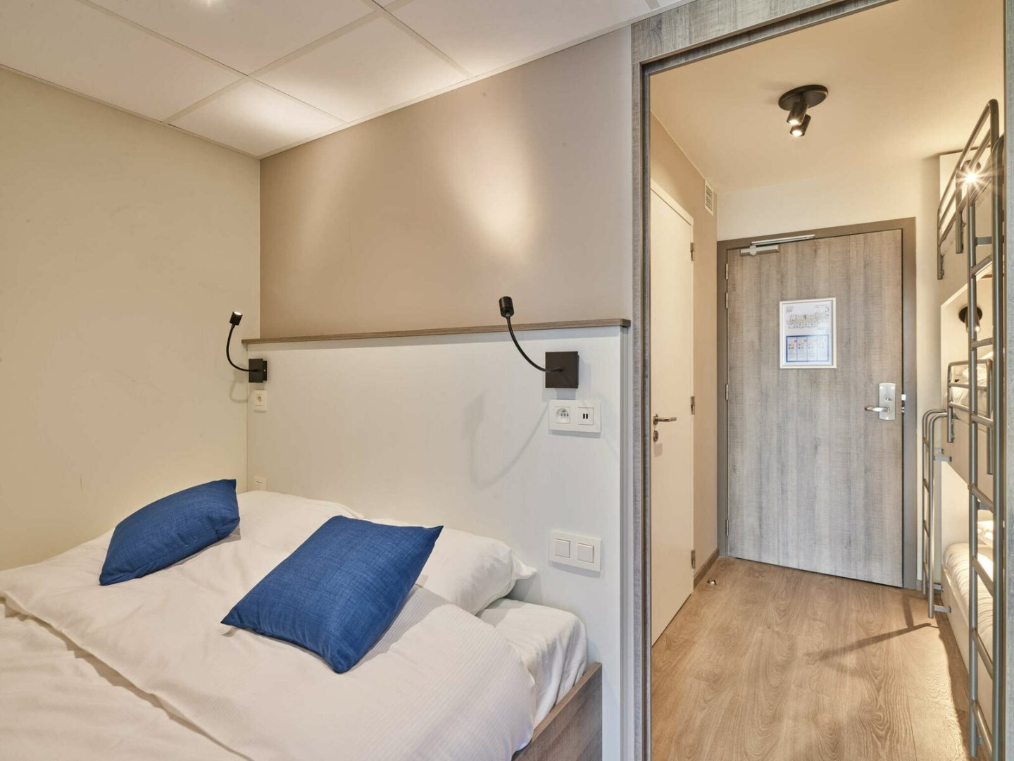 Business flat met 2 slaaphoeken in Holiday Suites Zeebrugge (6p) 