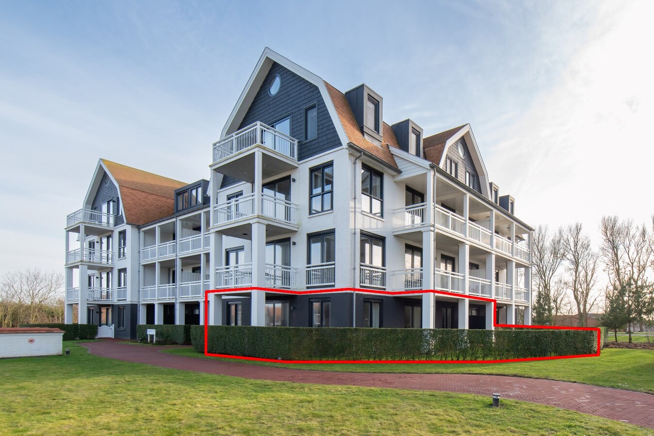 topbelegging in Cadzand 