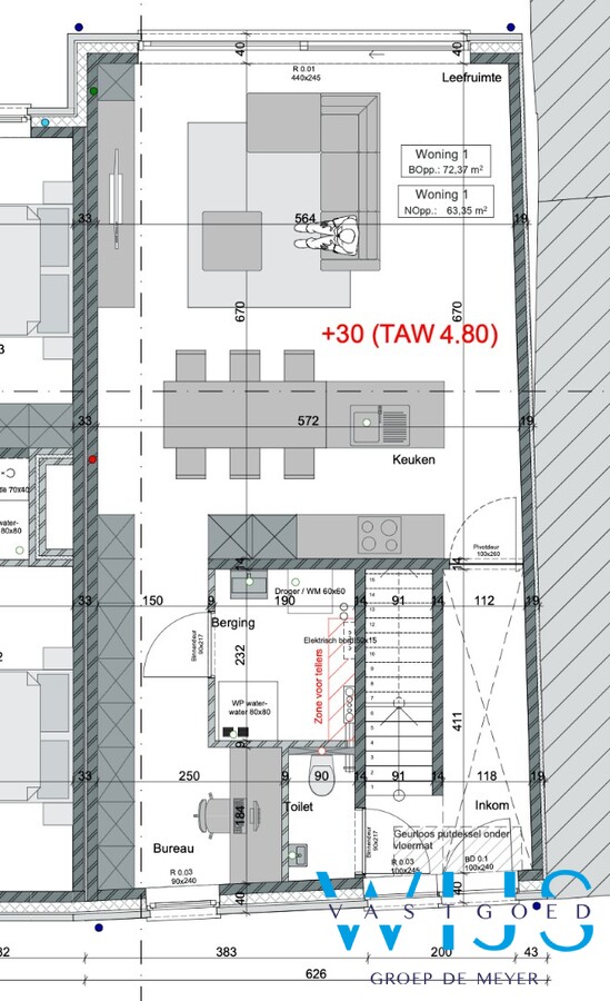 Ruime gezinswoning met 4 slaapkamers en gezellige tuin 