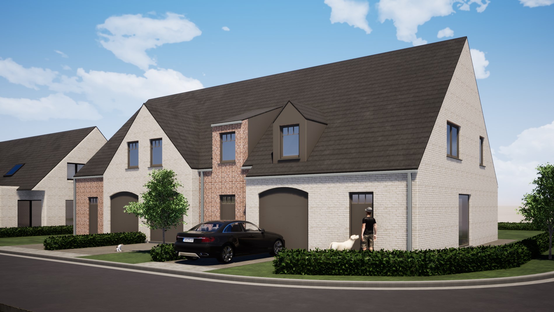 Prachtige nieuwbouwwoningen in landelijke stijl! 