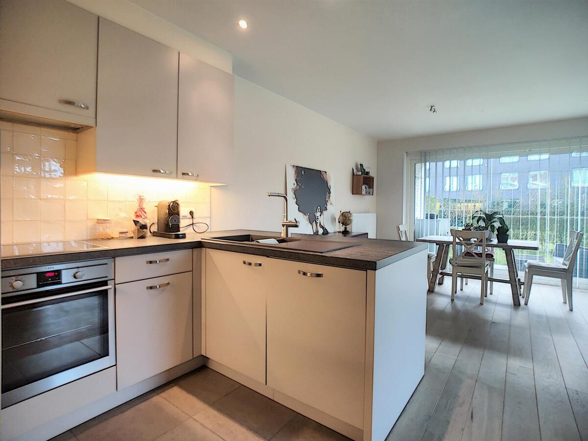 Recent hoekappartement met tuin - Zeebrugge 