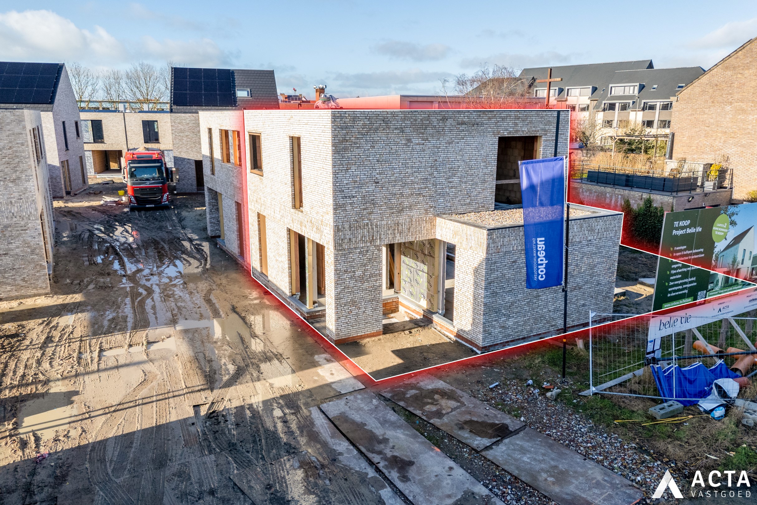Luxewoningen met de nieuwste technieken, hartje Mariakerke ❤️! 