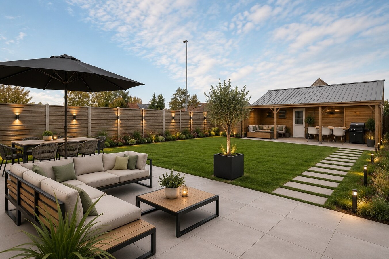HOB op 734m² met uitweg achteraan EPC B  en multifunctionele ruimte van 48m² te Izegem! 