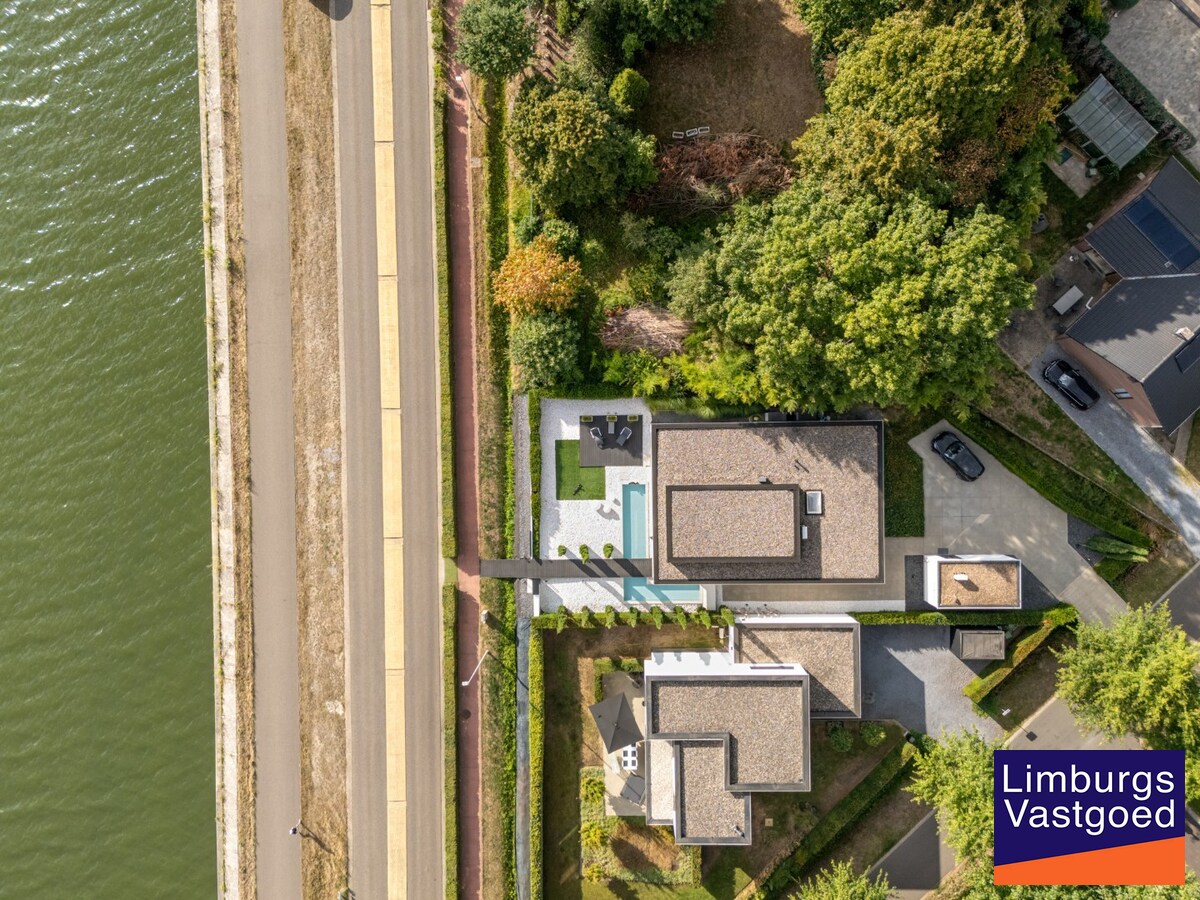 Unieke designvilla met zwembad en panoramisch uitzicht op het Albertkanaal 