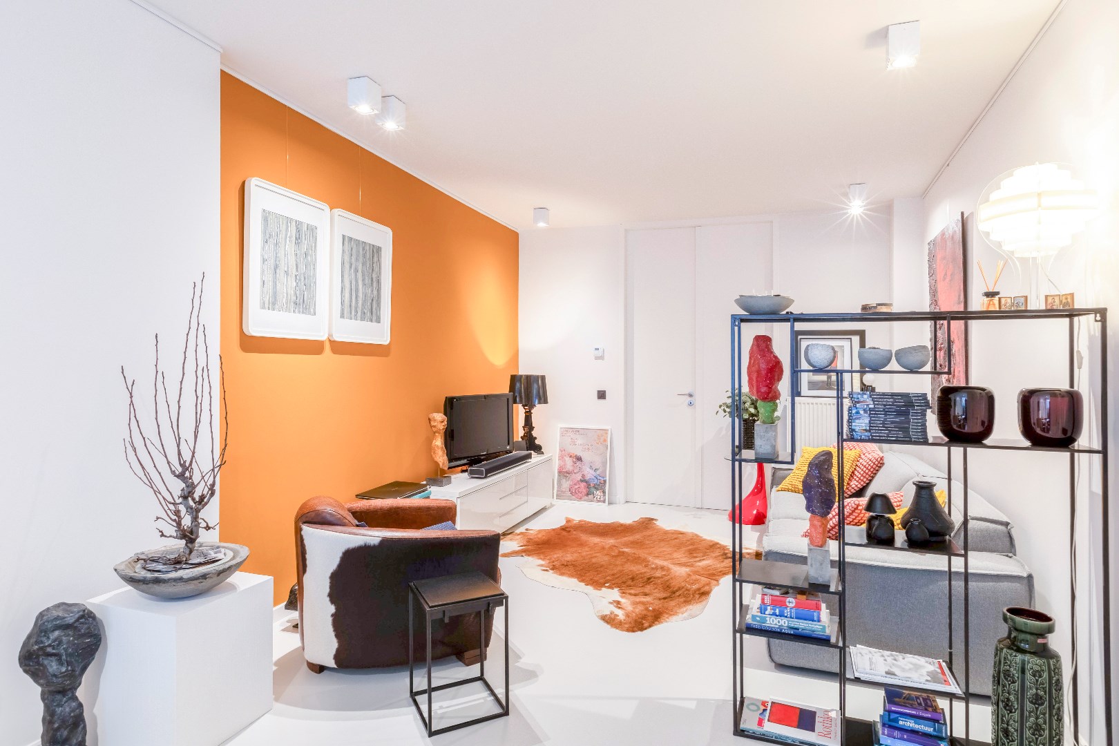 Exclusief 1-slp. app. in het centrum van de stad. 