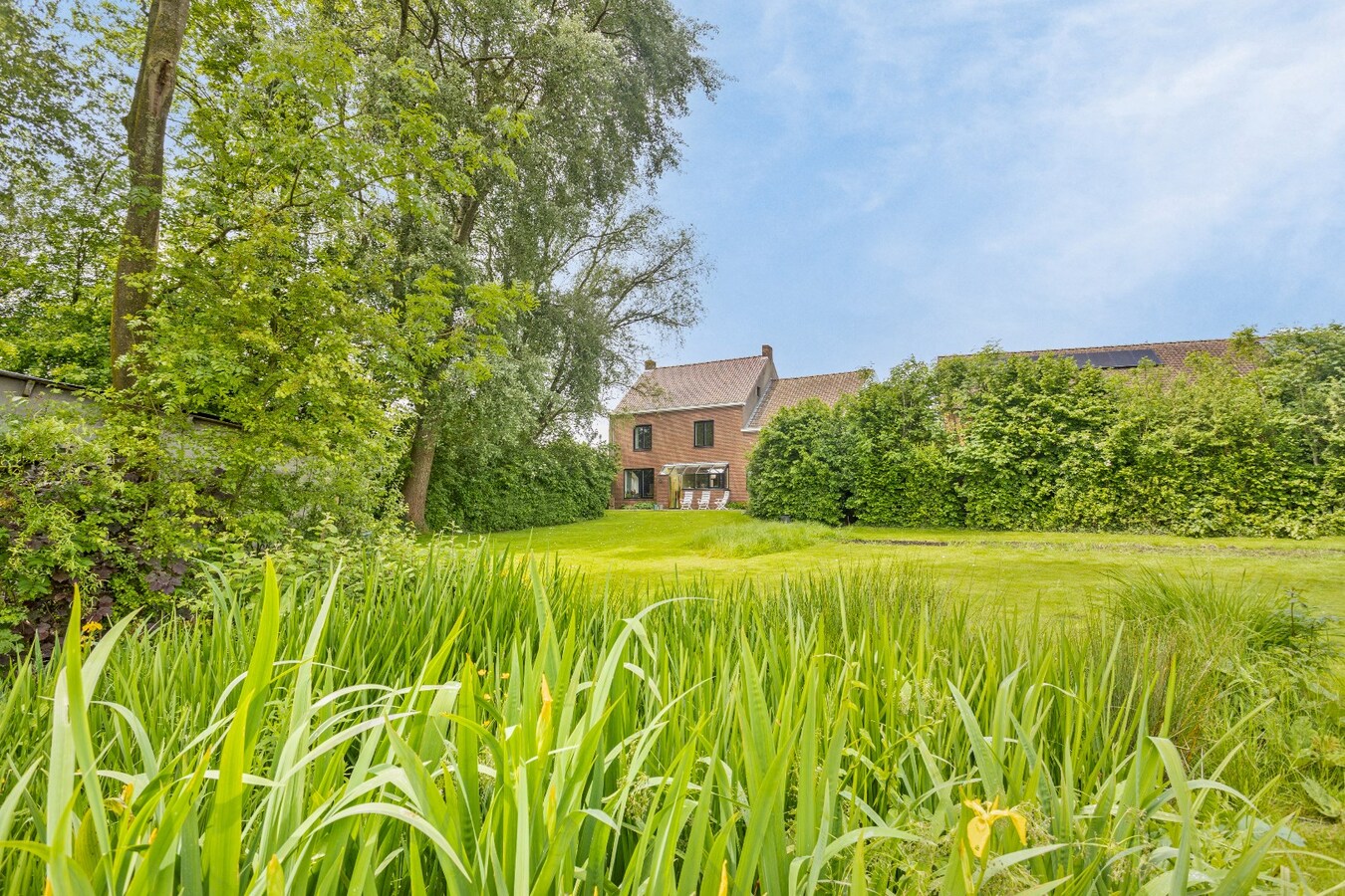 Prachtig gelegen woning met EXTRA bouwgrond in Huise 