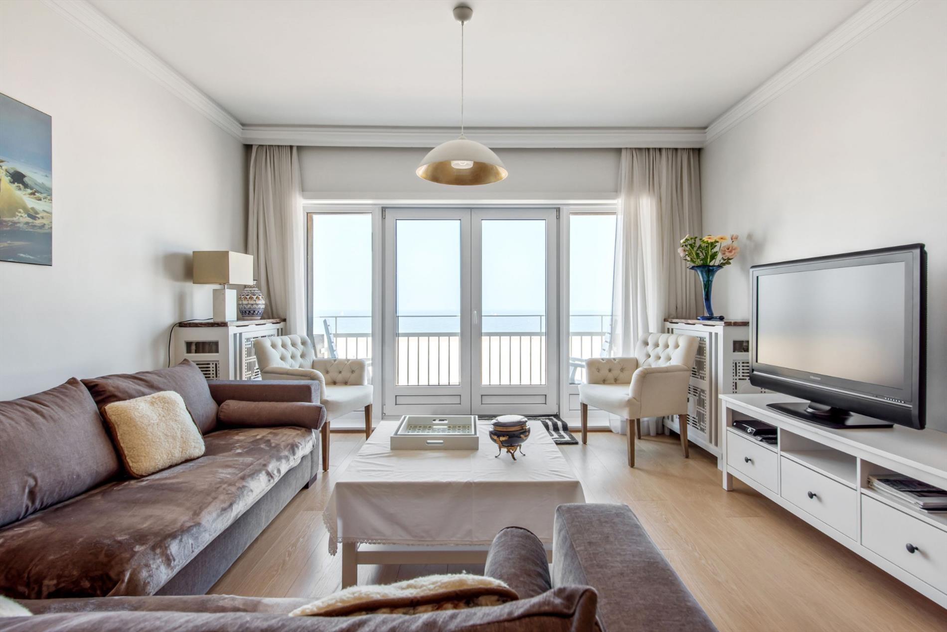 MAGNIFIQUE APP DE VACANCES . 2 CHAMBRES A COUCHER AVEC VUE FRONTAL SUR MER (GARAGE COMPRIS !!) 