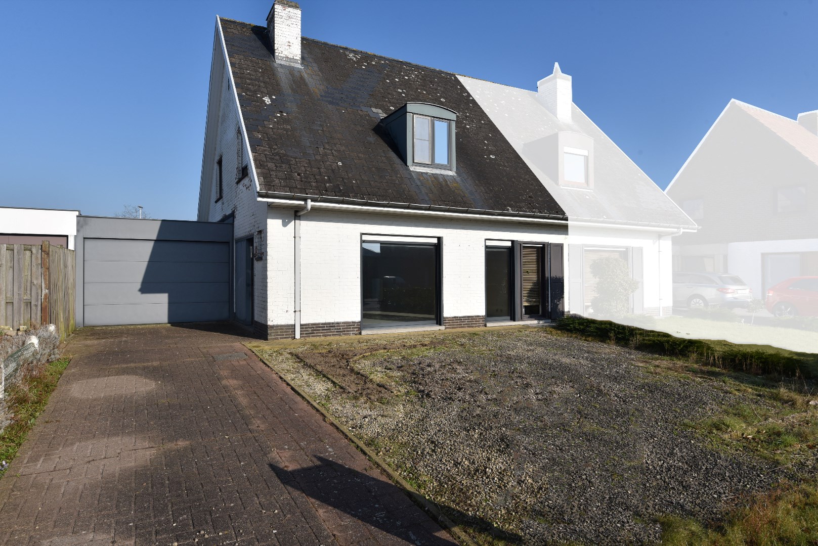 Gezinswoning met 3 slpks, garage en tuin te Maldegem 