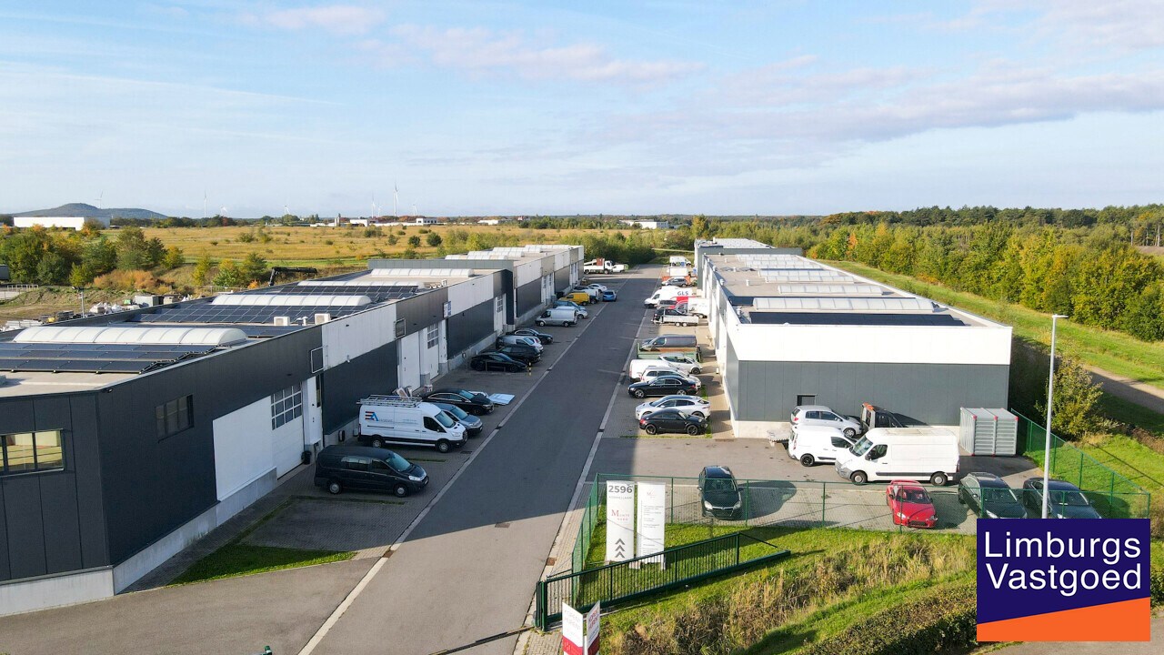 Instapklare KMO-unit, 225 m², met sectionaalpoort en parking 