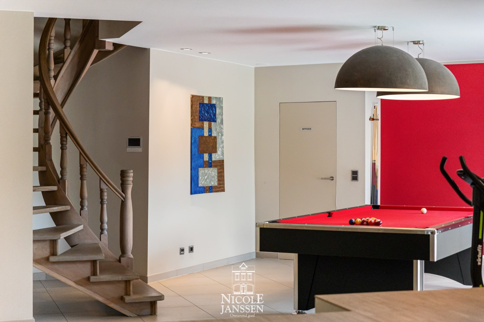 Eethoek met zicht op de tuin 