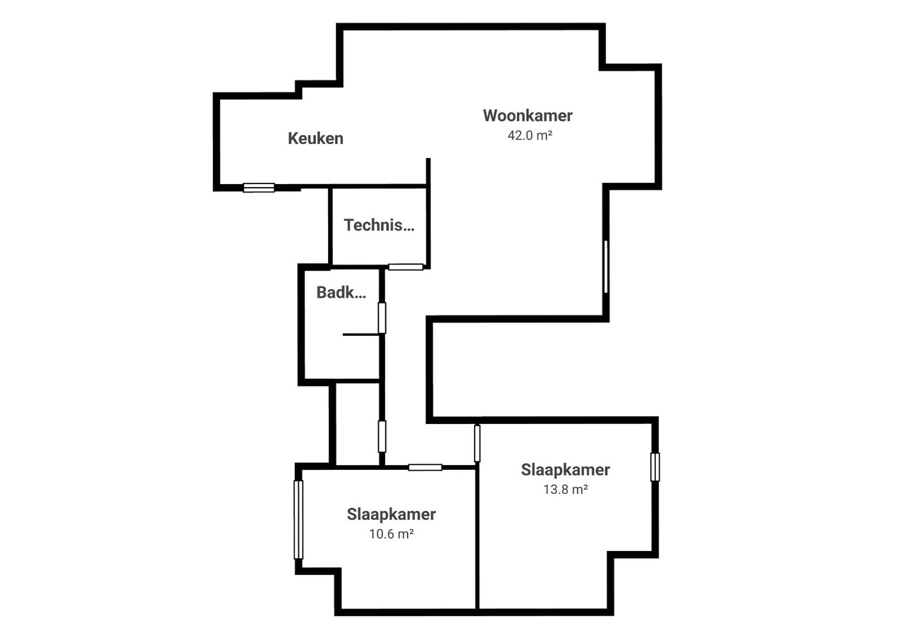 Nieuwbouwappartement - 2 slpks - staanplaats - lift - toplocatie 