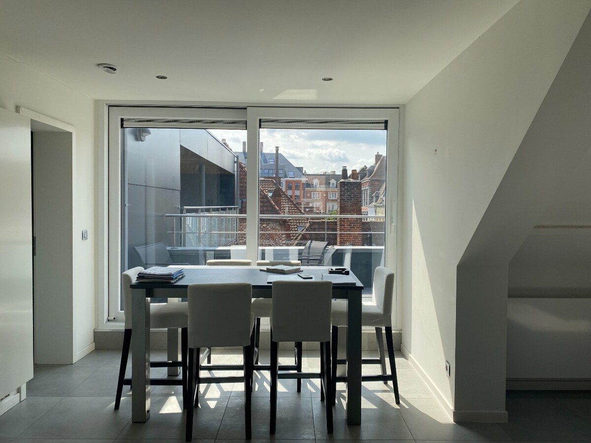 Appartement meublé avec terrasse en bord de Quai ! 