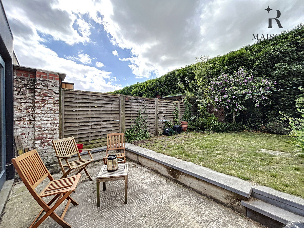 Centraal gelegen stadswoning met 3 slaapkamers en gezellige stadstuin 