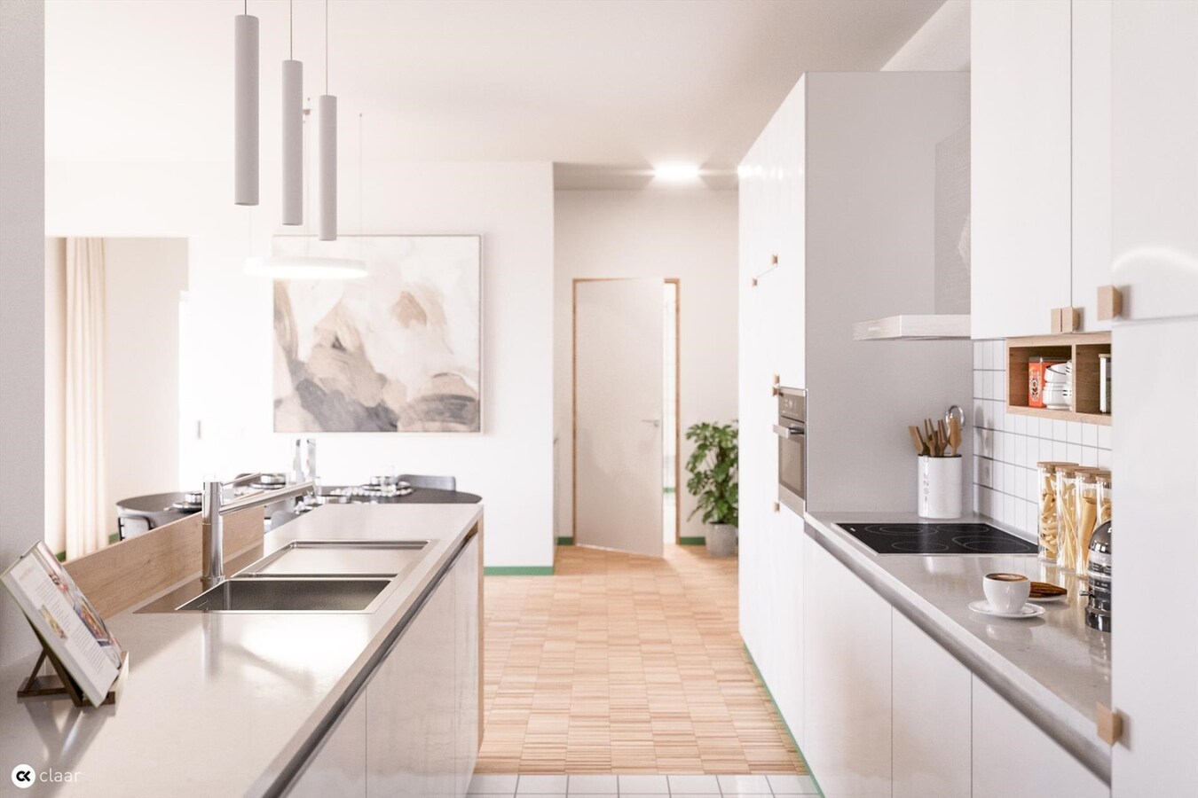 StJorisWinge - appartement 91 m2 met 2 slks én terras 15m2 