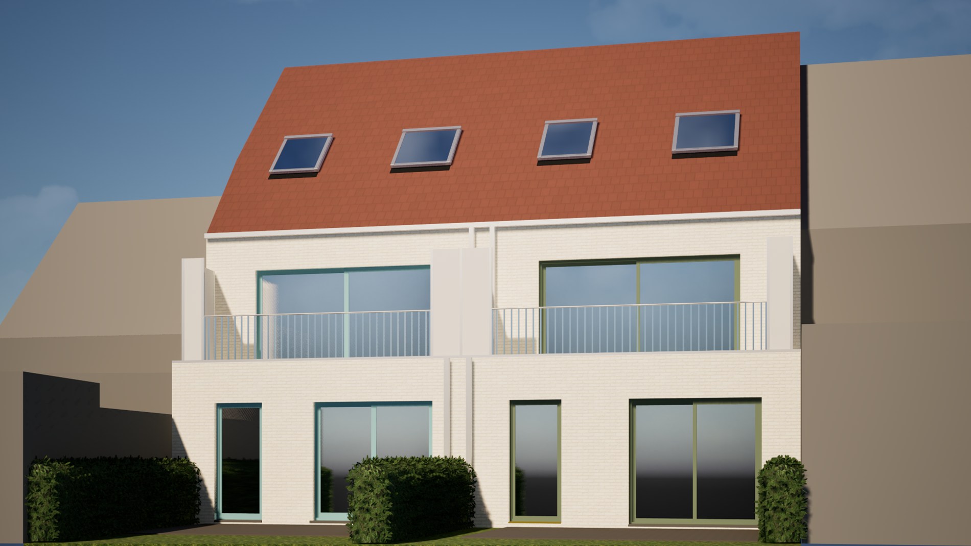 Unieke nieuwbouw bel-etagewoning in cottagestijl op topligging te Lombardsijde 
