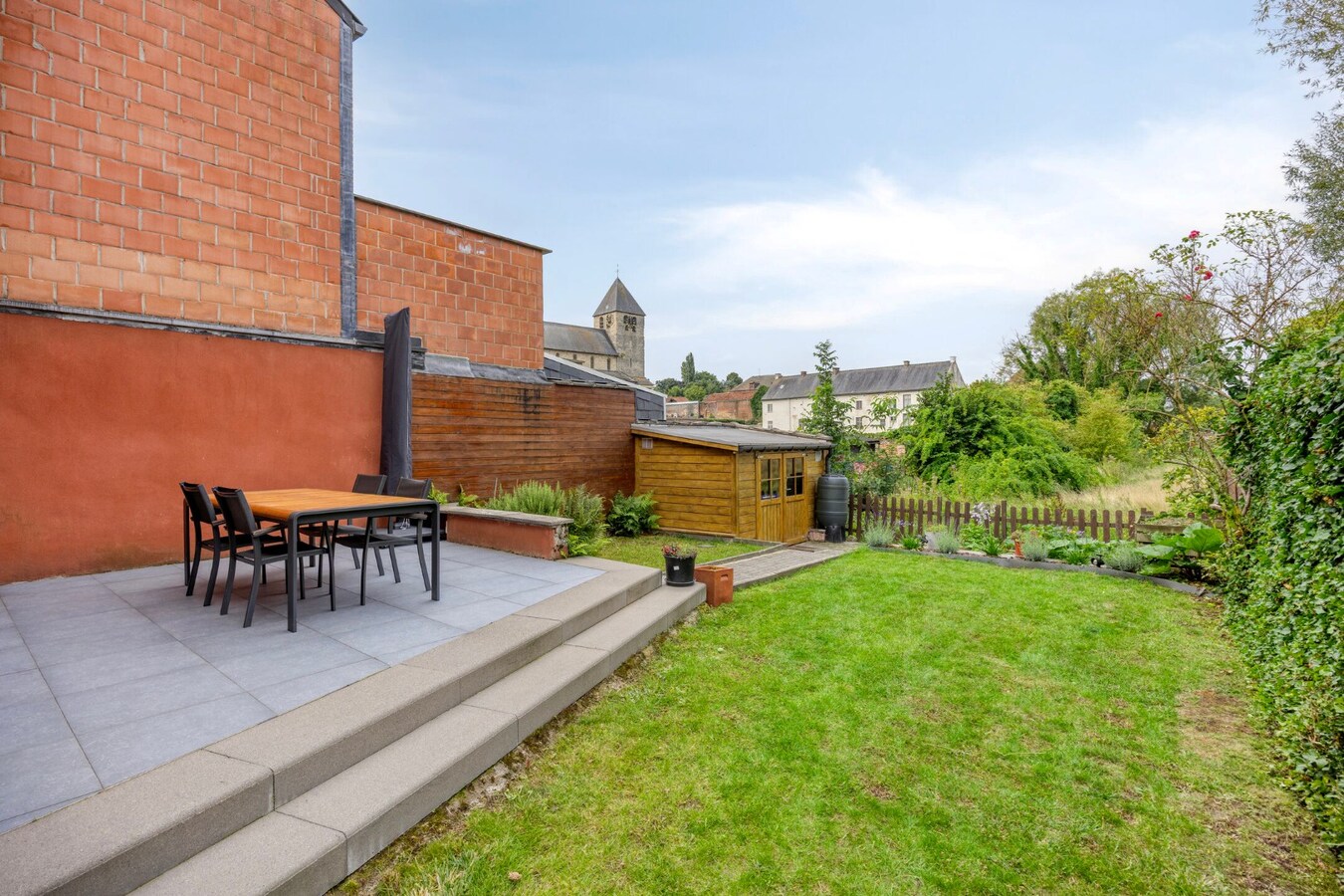 Half open bebouwing met tuin en terras in Bertem 