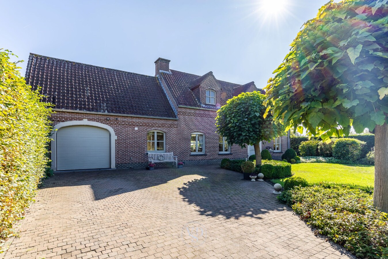 Landelijke villa nabij de Schelde. 