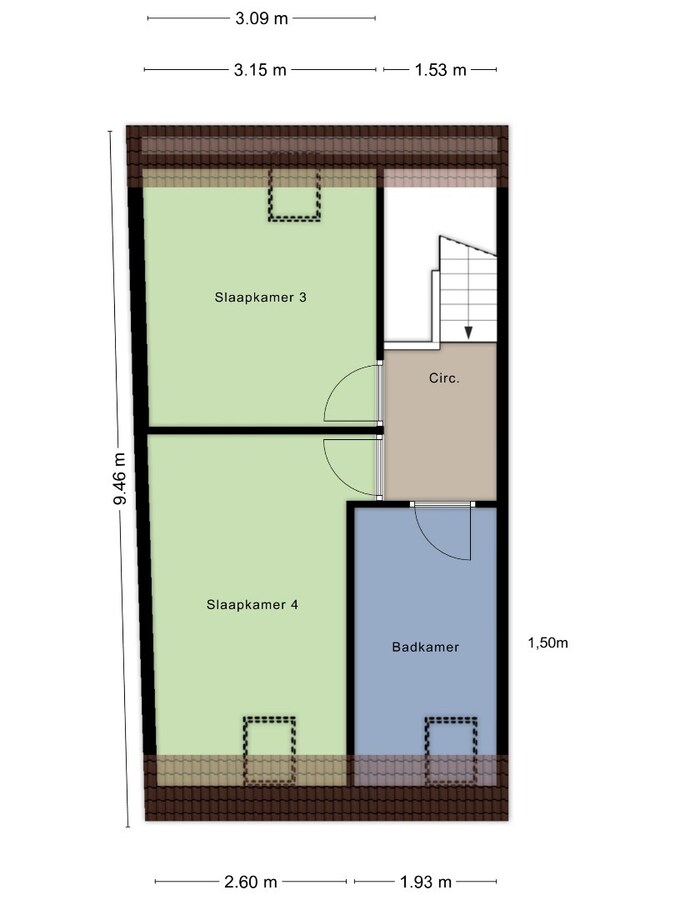 Modern handelshuis met 4 slaapkamers in het centrum van Duffel 