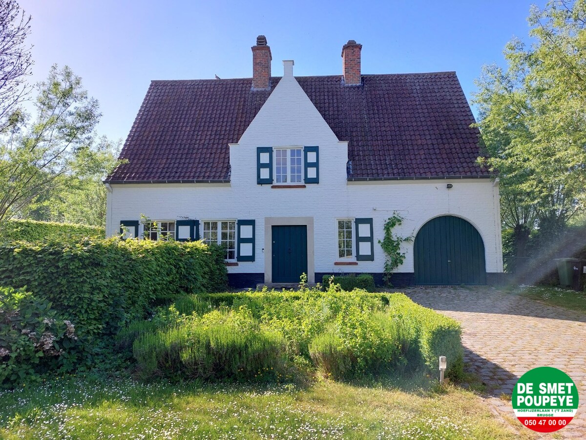 Alleenstaande villa tussen Brugge en Knokke 