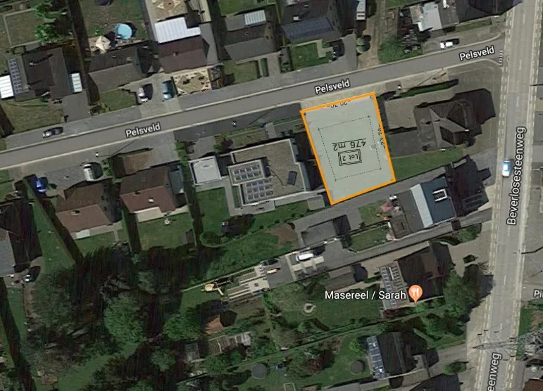 Verkocht grond - Paal