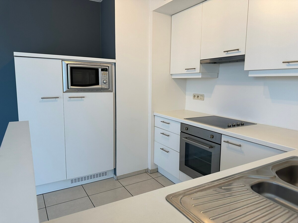 Comfortabel  appartement met 1 slaapkamer, terras 