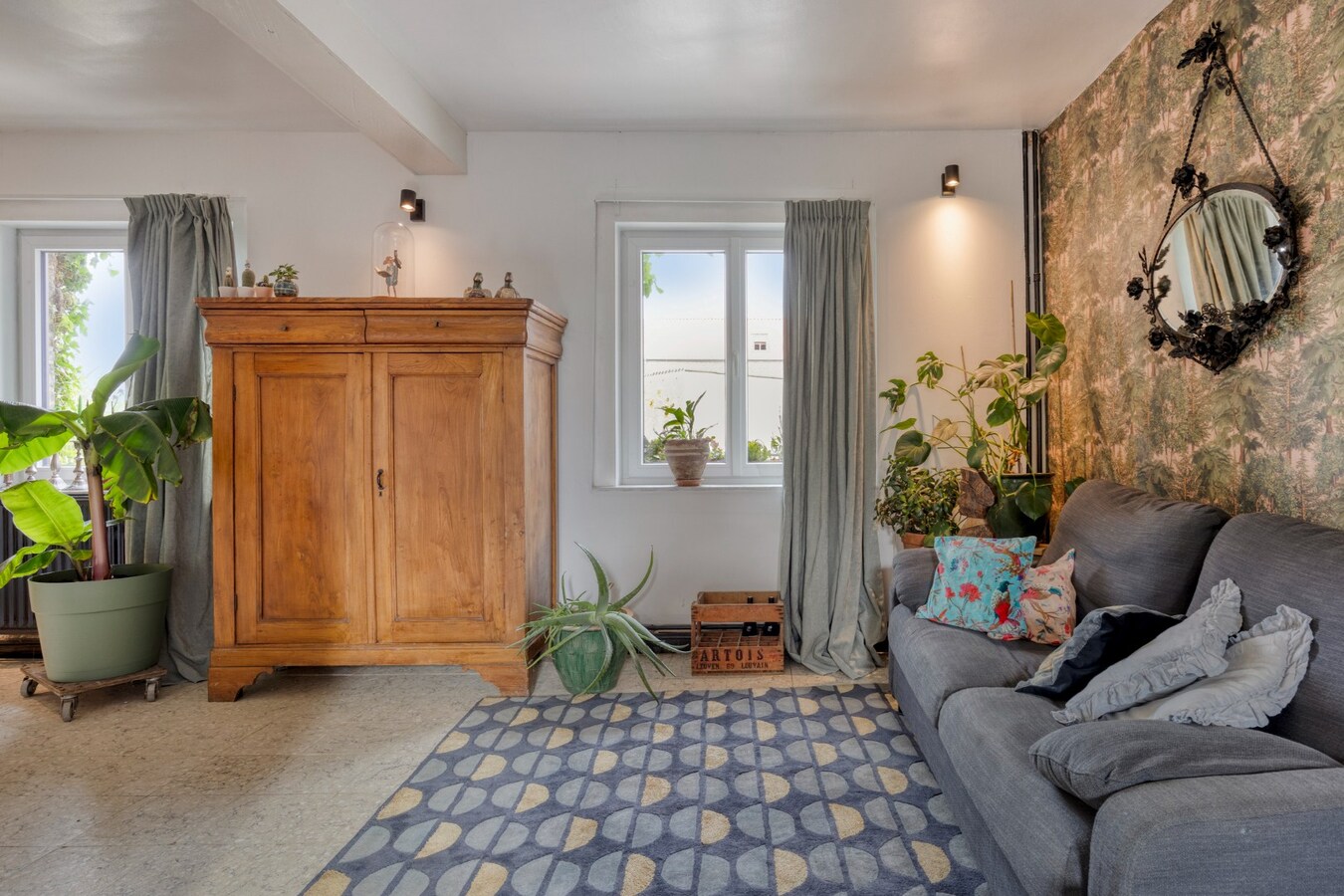 HOEVE in Hoegaarden met 5 slaapkamers (Kangoeroewoning) 