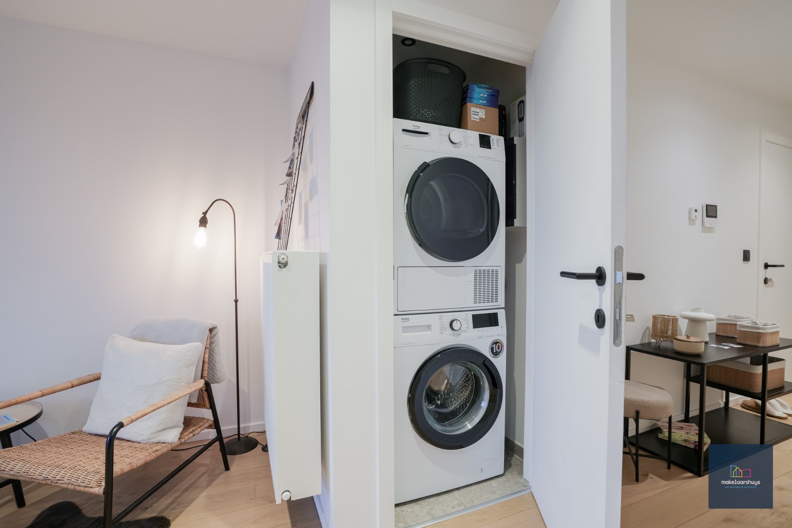 Instapklaar 2 slp. appartement met terras en grote gemeenschappelijke tuin. 