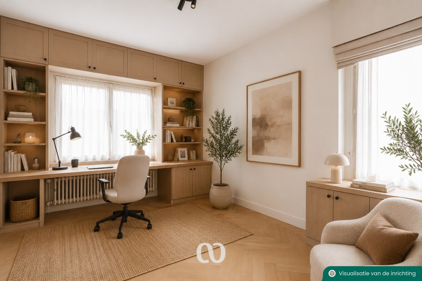 Karaktervolle herenwoning met 6 slaapkamers en stadstuin in centrum Oudenaarde 